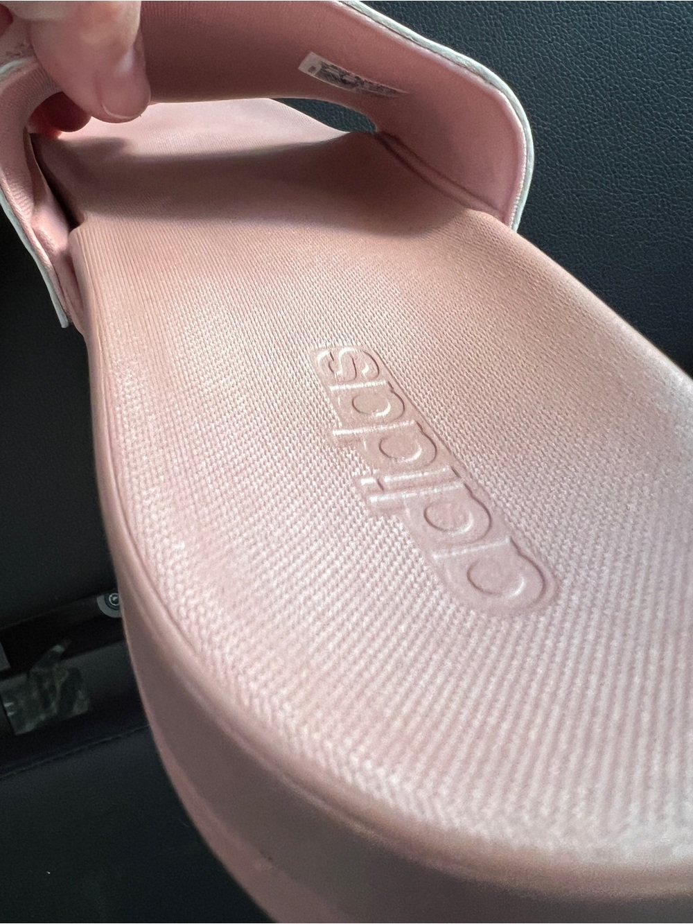 Pink Adidas Slides - Picture 3 of 7